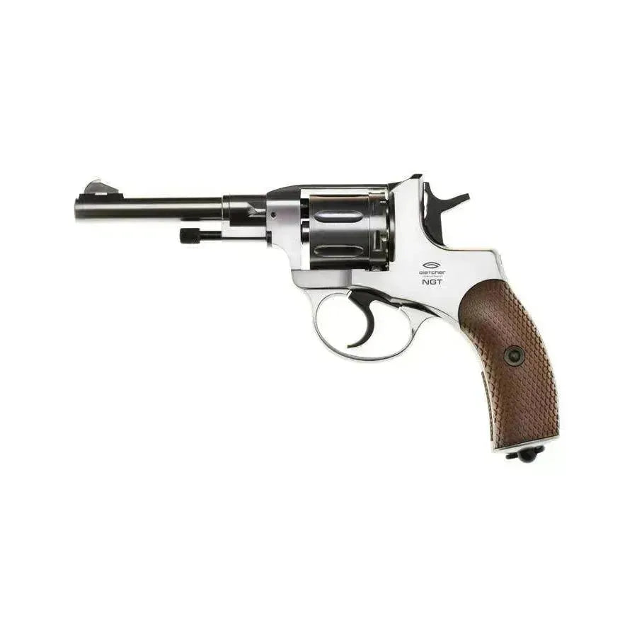 Nagant M1895 - Full Metall CO2 Drevet Revolver - 4.5mm BB - Game-On.no