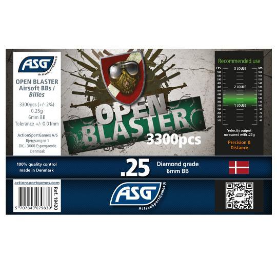 Open Blaster Kuler - 0.25g - 3300stk - gameon.eu