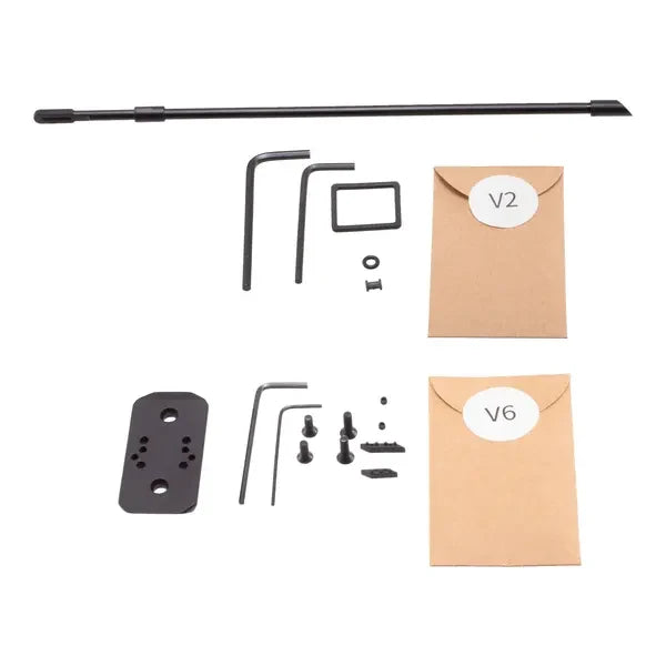 Arcturus Osprey 5" Hi-Capa, medfølgende verktøy, rensestang og festeplate