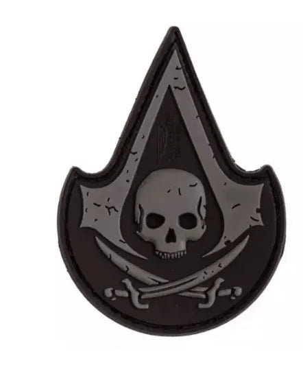 Patch - Assassins Creed Black Flag Hodeskalle - Game-On.no