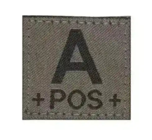 Patch - Blodtype A+ Borrelås - Type A Positiv - Game-On.no