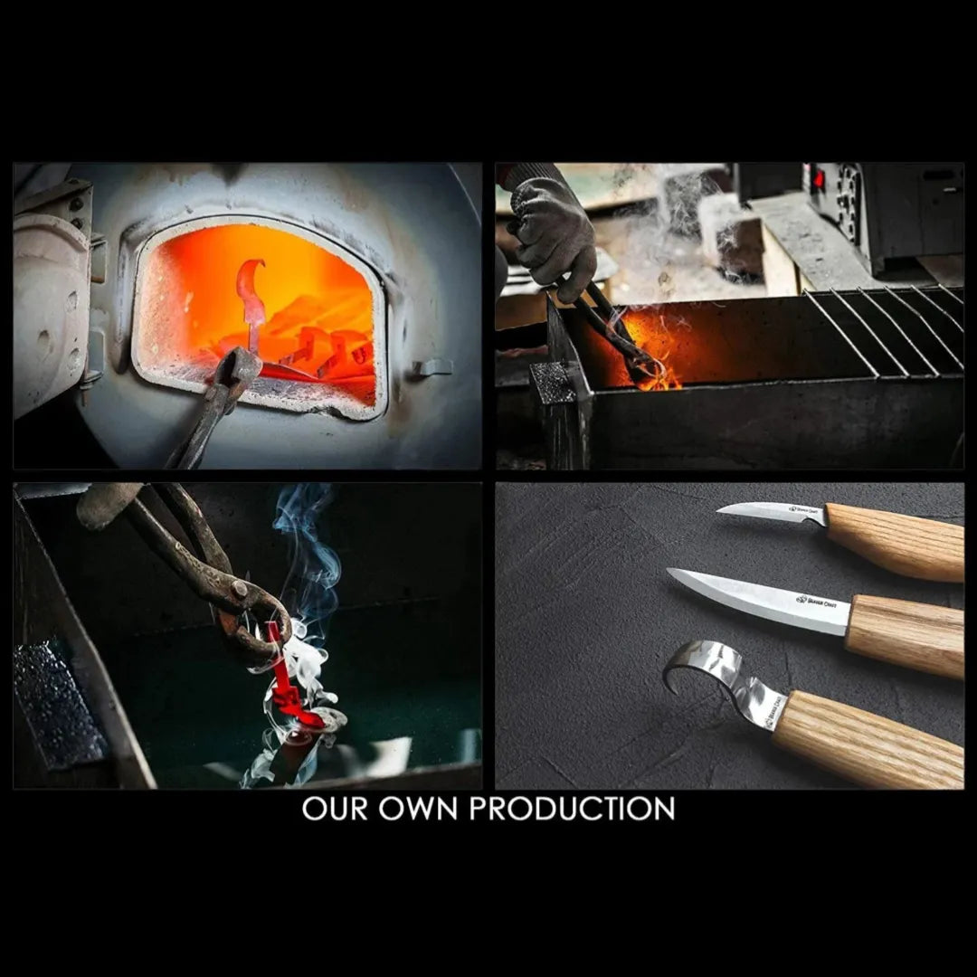 S13 Treskjæresett med Etui - Skjekniv - Game-On.no