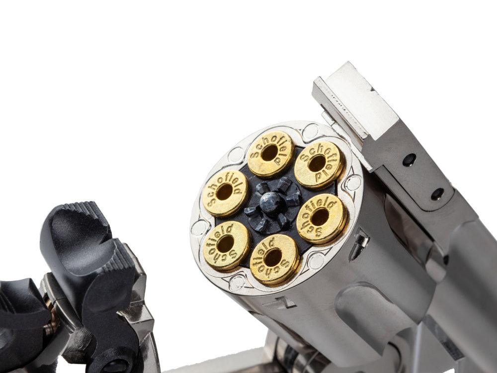 Schofield 6` - 6mm Softgun Revolver Co2 - Silver - gameon.eu