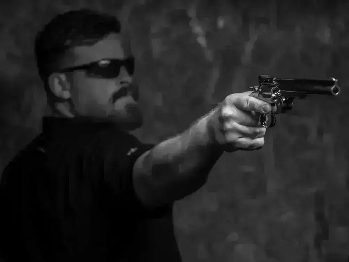 Schofield 6` - 6mm Softgun Revolver Co2 - Silver - Game-On.no