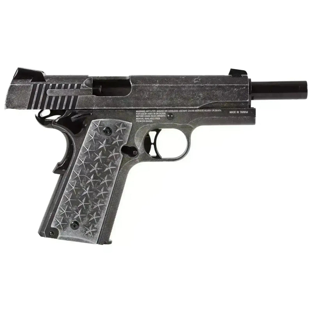 SIG Sauer 1911 We The People CO2 luftpistol pakkesett 4.5mm BB - Game-On.no
