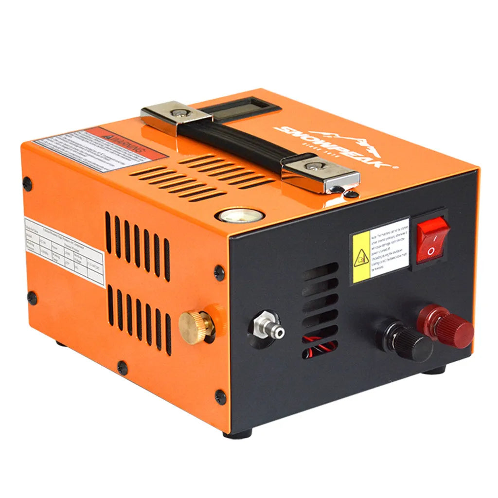 Snowpeak - 12V / 220V Elektrisk Kompressor til PCP - Game-On.no