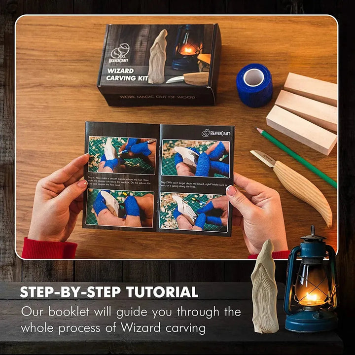 Trollmann Treskjæresett med alt Inkludert - Pakke - Game-On.no