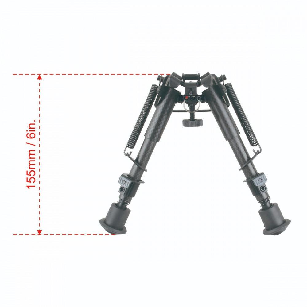 Vector - Karbonfiber Bipod/Tofot 6 med 21mm Adapter - gameon.eu