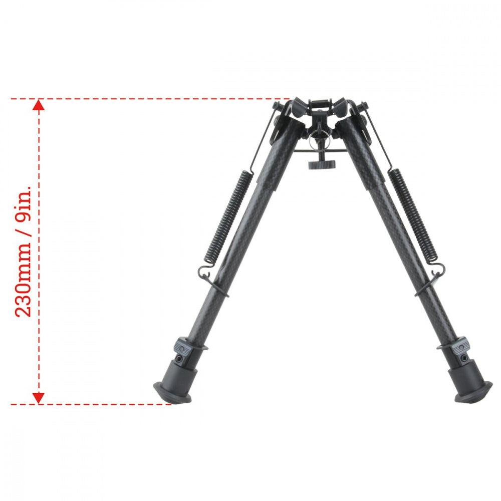 Vector - Karbonfiber Bipod/Tofot 9 med 21mm Adapter - gameon.eu