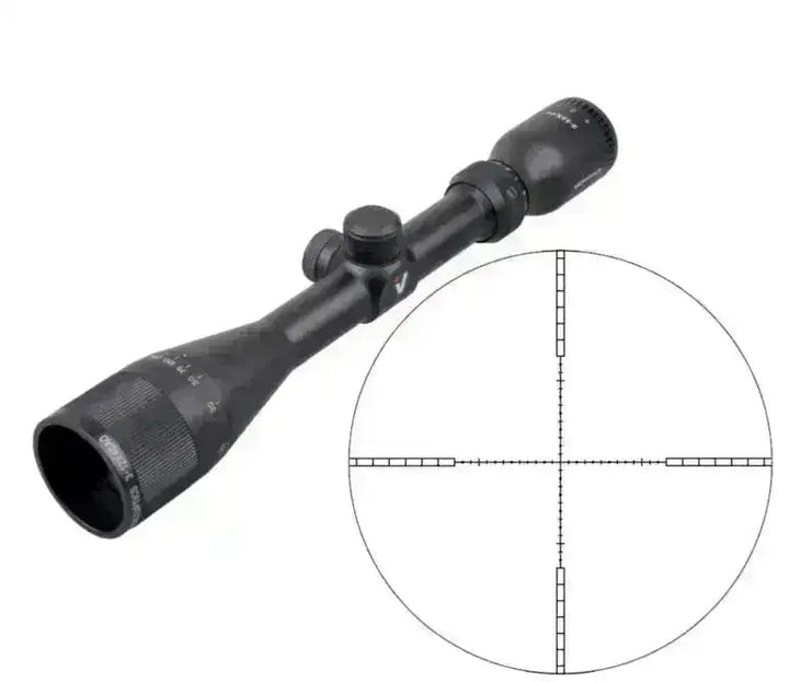 Vector Optics - C4 Kikkertsikte 3-12x40 med Parallax og Solskjer - Game-On.no
