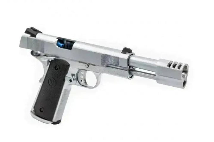Vorsk VP-X 1911 Blowback – Gassdrevet softgunpistol (Silver Alu) - Game-On.no