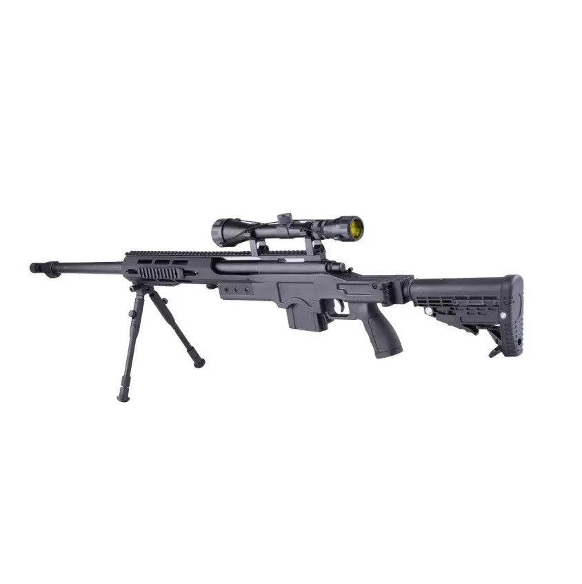 WELL - DSR-1 Airsoft Sniper Rifle - Inkl. Kikkertsikte og Bipod - gameon.eu