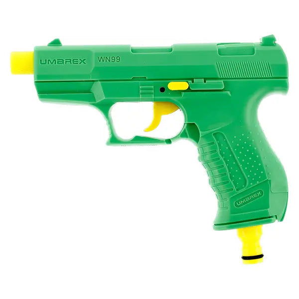 Walther WN99 vannpistol til hageslange, grønn, venstre side