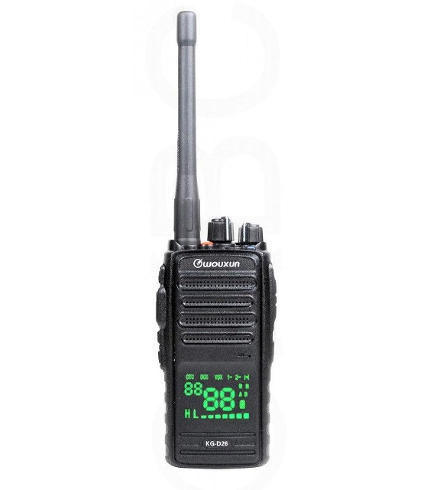 WOUXUN KG-D26 PMR Digital to-veis Walkie Talkie - gameon.eu