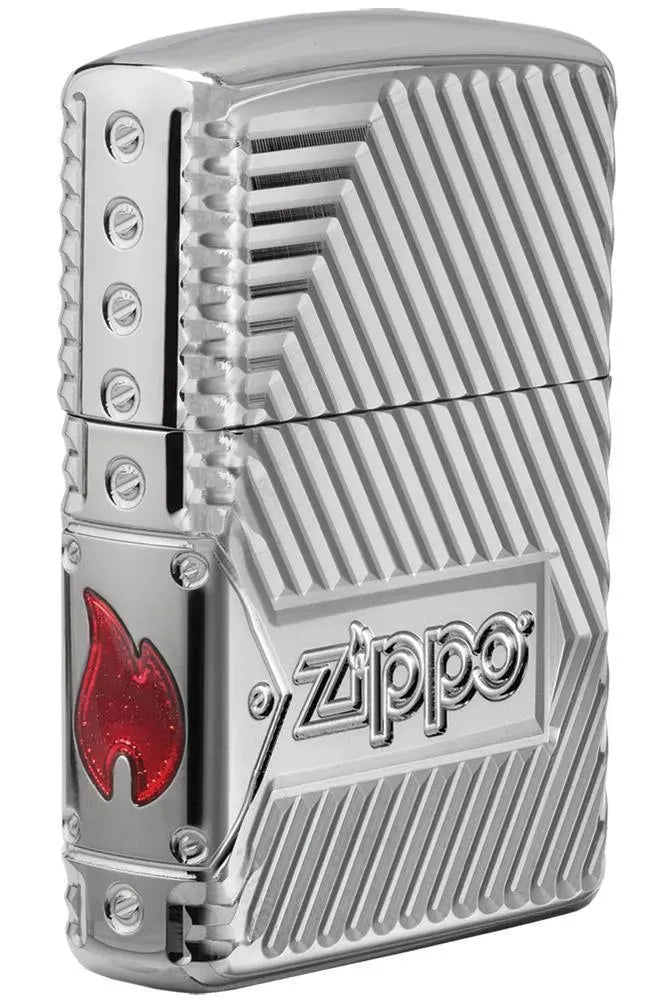 Zippo - Bolt Design - Armor 360 Degree Limited - Game-On.no