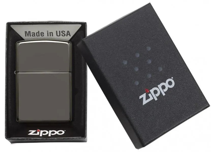 Zippo - Classic Black Ice - Game-On.no