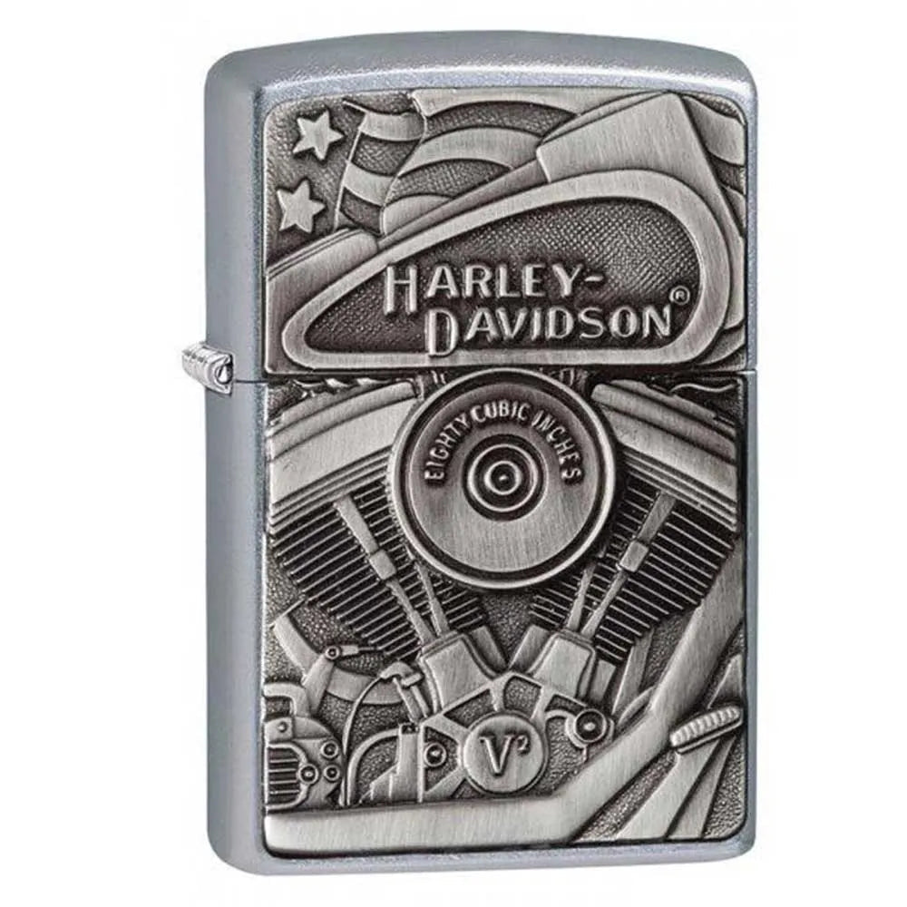 Zippo - Harley Davidson - Motor Flag Emblem - gameon.eu