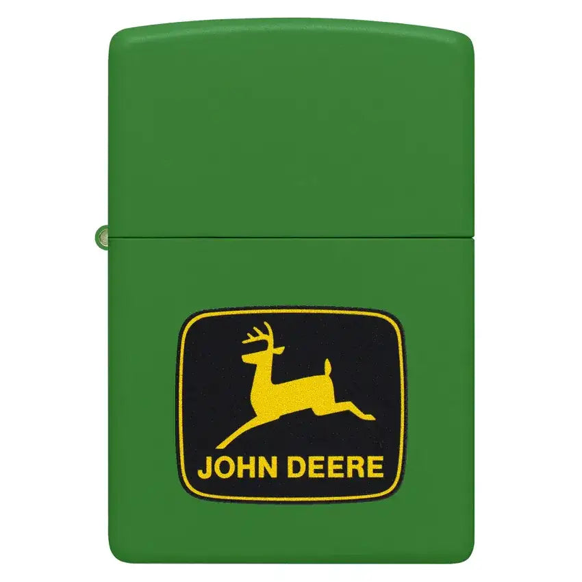 Zippo - John Deere Motiv - Moss Green Lighter - Game-On.no