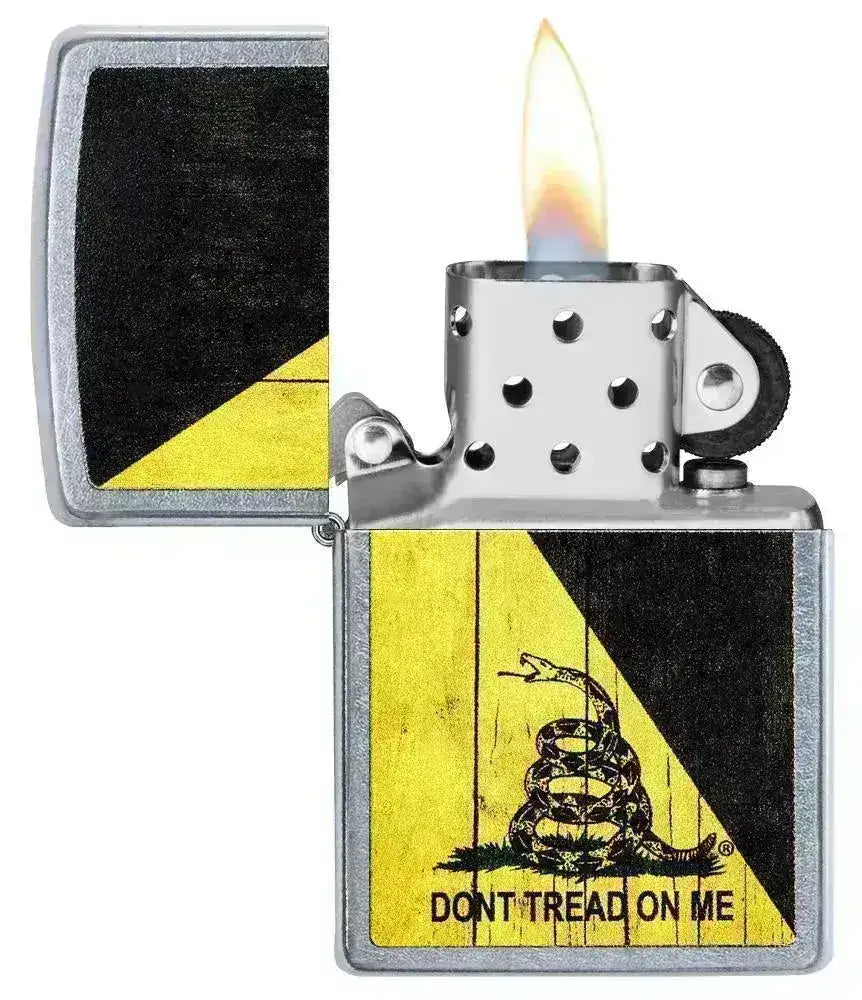 Zippo Lighter - Dont Tread on Me® - Game-On.no