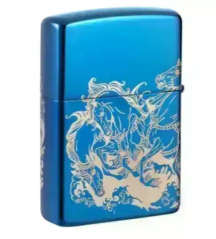 Zippo Lighter - Poseidon Atlantis Design - Game-On.no