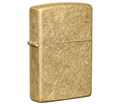 Zippo - Tumbled Brass - gameon.eu