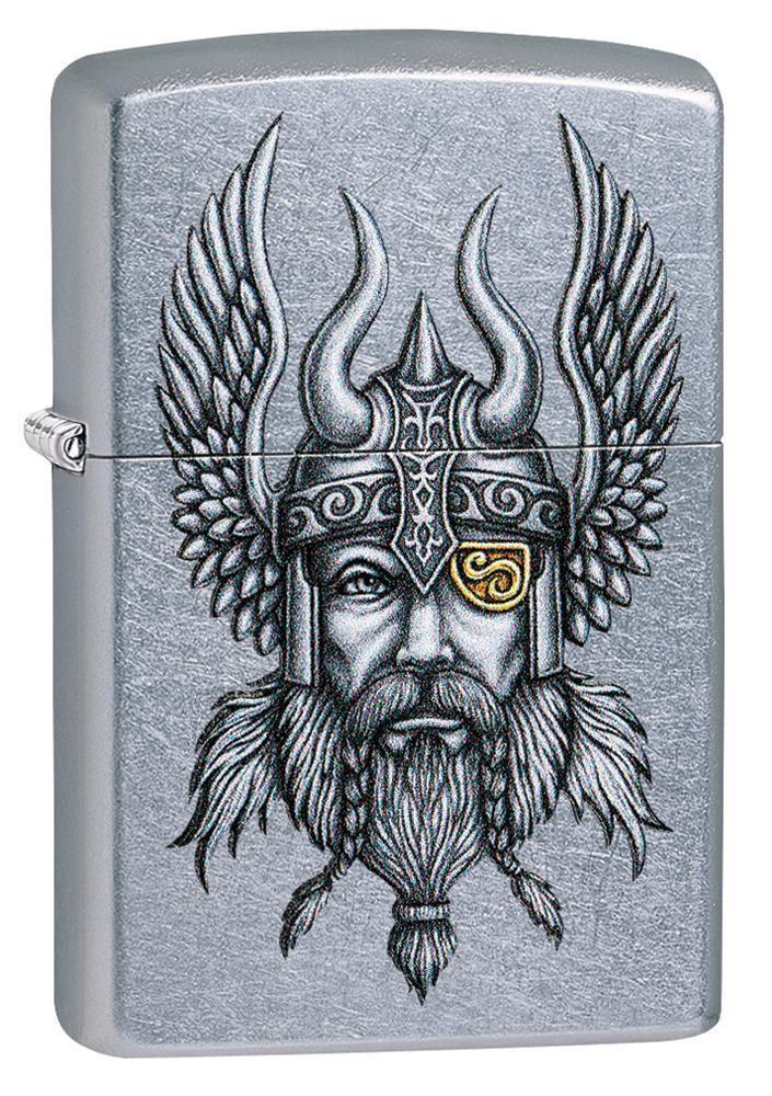 Zippo - Viking Warrior Design - Game-On.no