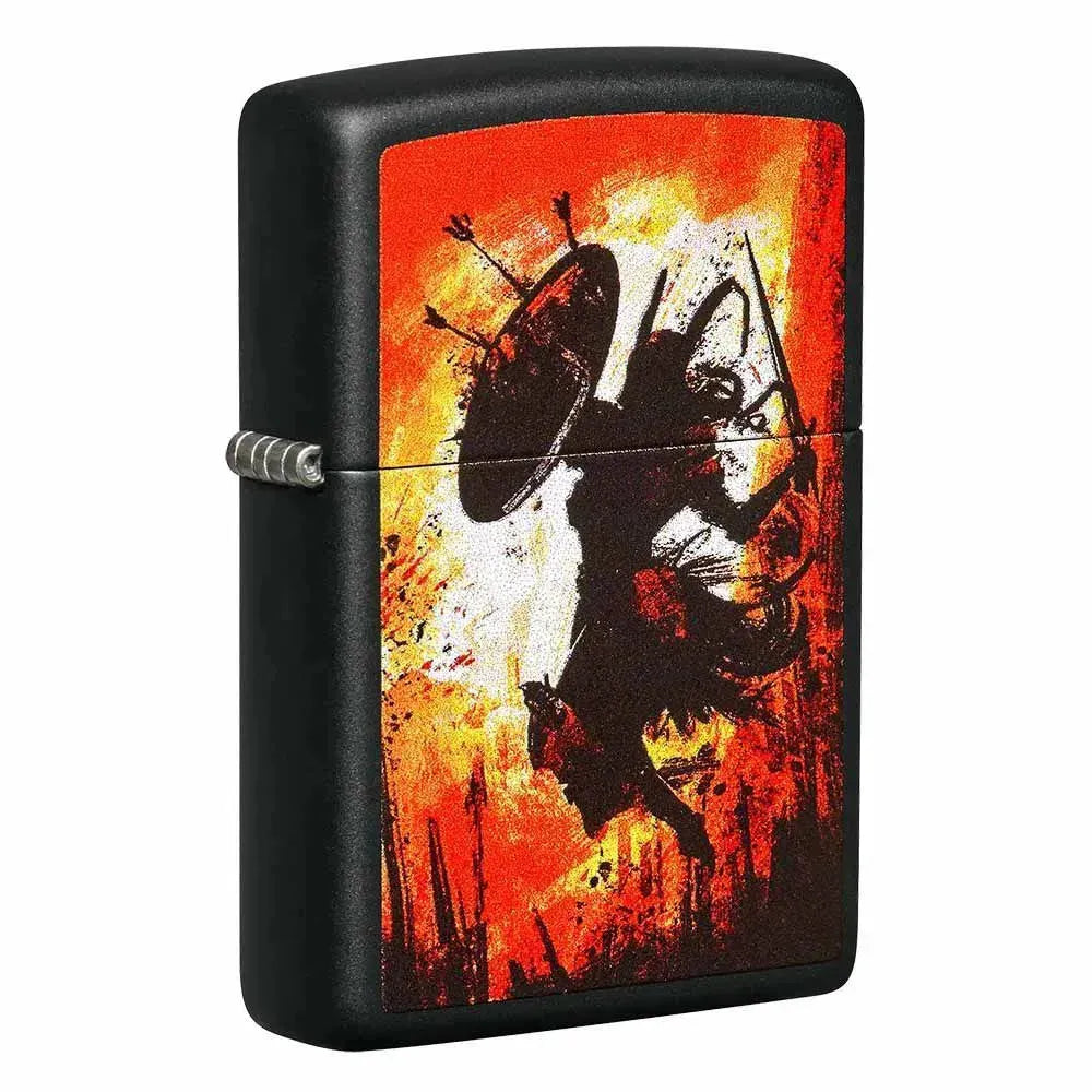 Zippo - Warrior Design - Game-On.no